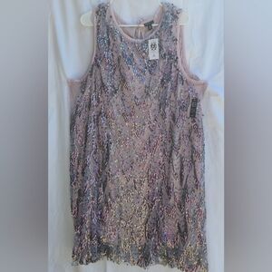 Torrid Multicolor Sequin Mini Dress